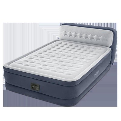 INTEX豪華折疊充氣床床墊雙人加大加厚沖氣床靠背家用氣~特價