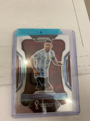 2022 FIFA WORD CUP PRIZM Lionel Messi 世界盃 阿根廷 足球 梅西 剩餘數量不多 世界盃