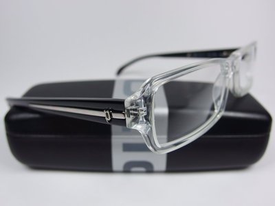 信義計劃 眼鏡 全新真品 Police 彈簧膠框 方框 義大利製 eyeglasses