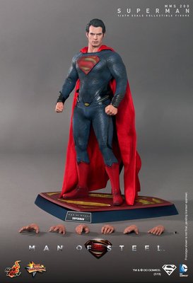 全新 Hot Toys MMS200 1/6 超人 鋼鐵英雄 Man of Steel 超人 Superman