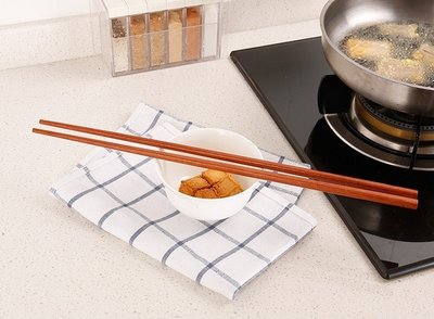 ☆╮布咕咕╭☆不沾鍋專用加長撈麵筷油炸碳化筷子 火鍋筷竹制加長筷子