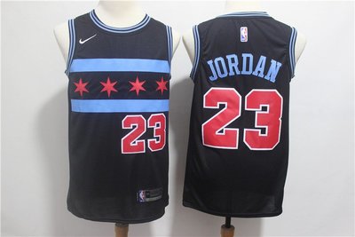 麥可·喬丹 （Michael Jordan） NBA芝加哥公牛隊 熱轉印款式 球衣 23號