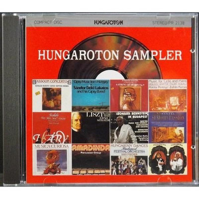 音響測試片 HUNGAROTON CD SAMPLER 二手 CD