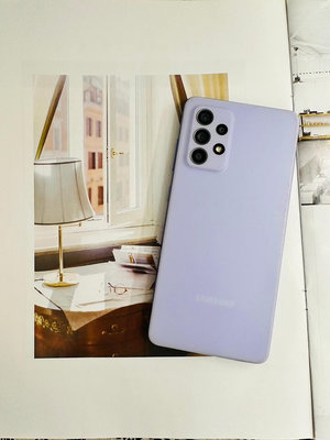 勝利店-二手機#中古機SAMSUNG Galaxy A52s 5G (8G+256G) 紫色 (已過保)