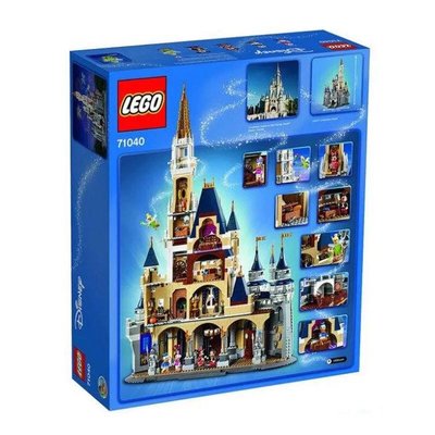 BOxx潮玩~正版美國直郵樂高LEGO益智積木玩具 71040迪士尼城堡 男孩女孩禮物