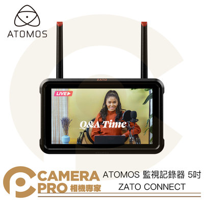 ◎相機專家◎ ATOMOS ZATO CONNECT 監視記錄器 5吋 監視螢幕 直播 串流 1920x1080 公司貨