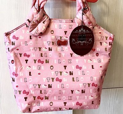 年終特價［ 日本限定版 ］ 三麗鷗 Hello Kitty 粉紅空氣包 / 托特包