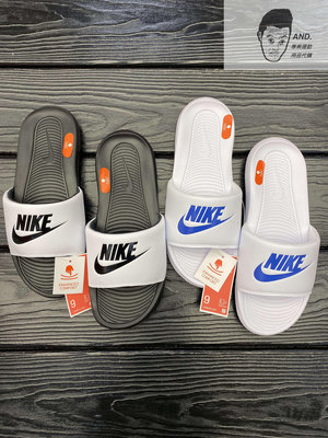 【Runner潮鞋鋪】NIKE SLIDE 運動拖鞋 基本款 氣墊拖鞋 男女款 白藍/白黑 CN9675-102/500