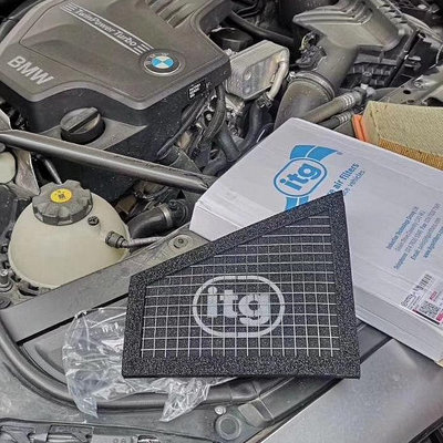 英國ITG高性能風格進氣海綿高流量空濾BMW寶馬5系F18 F10 525