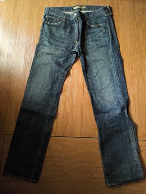 [99go] 全新 日本 ORIGINAL BASIC Uniqlo S-001  系列 SLIM FIT STRAIGHT 牛仔褲 35腰