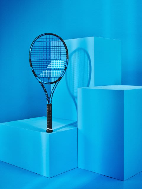 【曼森體育】全新 Babolat 網球拍 Pure Drive TEAM 285g 藍黑 2021款 Fognini