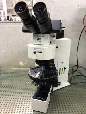 Olympus BX60 Metallurgical BF DF Trinocular Microscope 金相顯微鏡