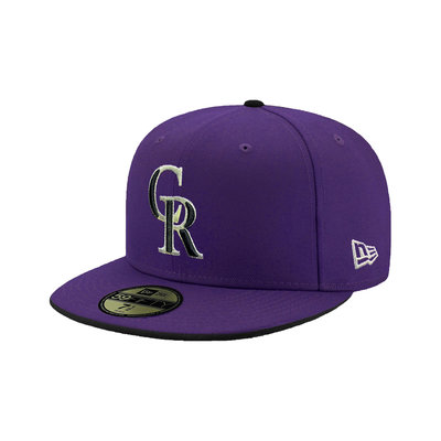 NEW ERA 59FIFTY 5950 MLB 球員帽 科羅拉多 落磯 紫 棒球帽 鴨舌帽 ⫷ScrewCap⫸