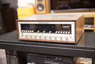 [ 一元音響 ] 問題機 古董 MARANTZ Model 4300 收音綜合擴大機 一元起標