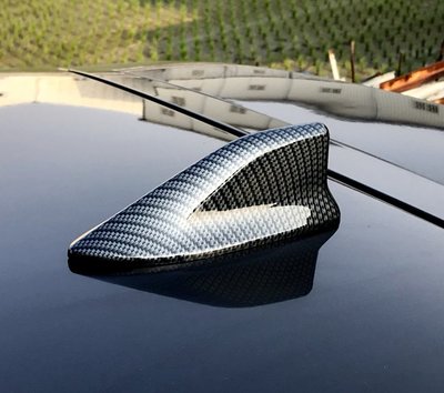 圓夢工廠 Ford 福特 Fiesta Focus Mondeo 改裝 車頂 鯊魚鰭 飾貼 鍍鉻銀 碳纖紋