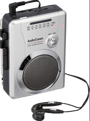 ~現貨保固一年~CAS-710卡帶收錄音機 FM/AM雙頻道卡式自動迴帶收錄音機 卡帶收錄音機隨身聽  外銷日本機種