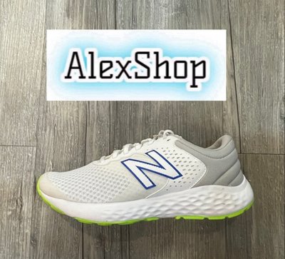 艾力克斯 NEW BALANCE 420 男 ME420WG2 (4E寬楦) 白網布灰藍綠慢跑鞋 全7