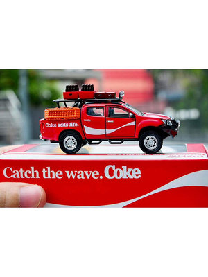 Tiny微影 五十鈴ISUZU D-MAX 可口可樂聯名 1:64 合金皮卡車模