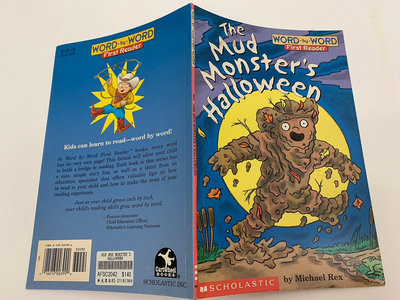 「大發倉儲」二手 童書 早期【The Mud Monster’s Halloween  Michael Rex】中古書籍 課程教材 教科學習 請先詢問 自售