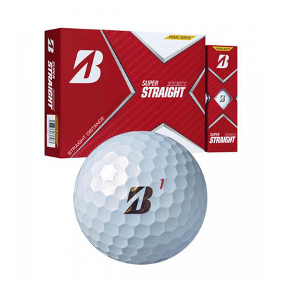 高爾夫球Bridgestone普利司通高爾夫三層球Super straight遠距離新款