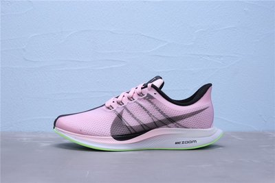 Nike Zoom Pegasus 35 Turbo 透氣 黑粉綠 休閒運動慢跑鞋 女鞋 AJ4115-601