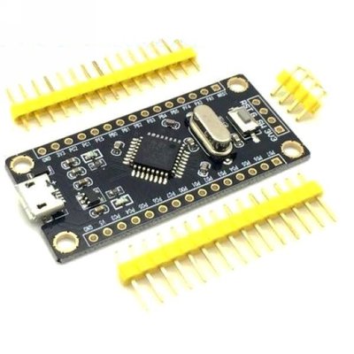 STM8S105K4T6單晶片開發板 小尺寸STM8S系統開發板 學習板 Micro USB插座