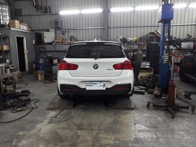 [排氣管工匠] BMW  118d  原廠排氣管內部結構改良 (全台獨家專利研究)