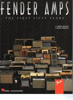 [ 反拍樂器 ] Fender amp 50週年音箱紀念書籍
