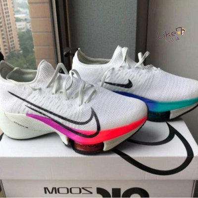 【正品】Nike Air Zoom Tempo Next% 白彩虹 運動鞋 球鞋 跑鞋 Ci
