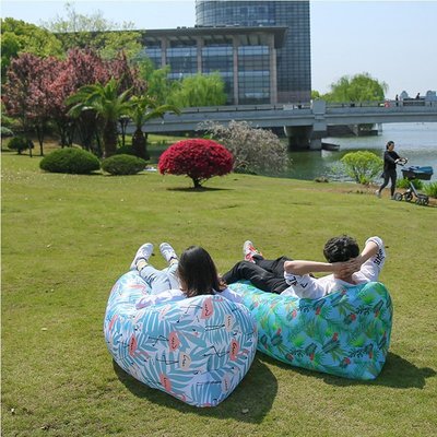 戶外充氣沙發懶人空氣氣墊床床墊便攜式單人躺椅子音樂