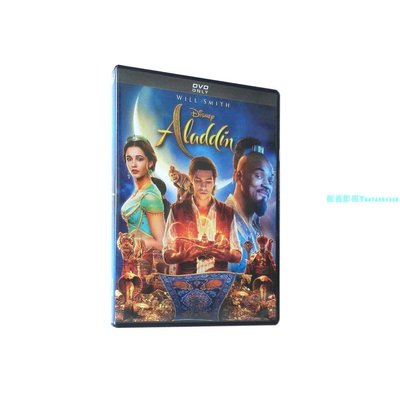 原版電影真人版阿拉丁 Aladdin  1DVD英文發音字幕『振義影視』