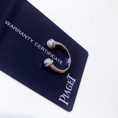 【少女館】新款Piaget戒指伯爵戒指時尚轉動 開口 戒指 時來運轉戒指情侶對戒指環首飾 珠寶 飾品WCC175