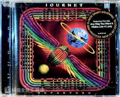 【搖滾帝國】美國搖滾Rock樂團 JOURNEY Departure 1980發行 全新進口專輯