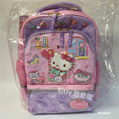 [Kitty 旅遊趣] Hello Kitty 後背包 凱蒂貓 兒童書包 兒童後背包