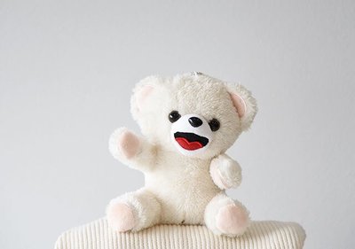 ☆Juicy☆日本雜誌附錄 FAFA 熊寶貝吊飾 毛絨 吊飾 玩偶 掛飾 掛件 公仔 小物包 收納包 2462