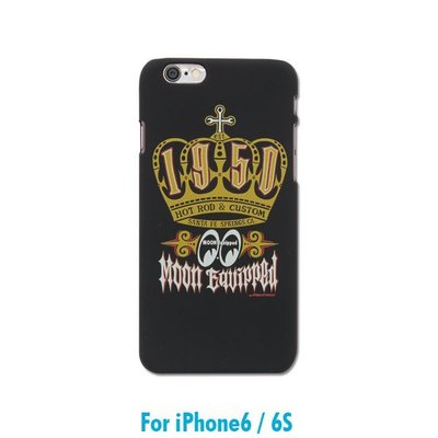(I LOVE樂多)MOONEYES黃冠Crown iPhone6 / iPhone6s4.7 可通用手機殼