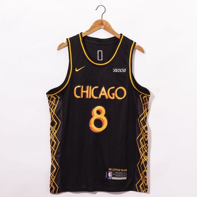 查克·拉文(Zach LaVine) NBA芝加哥公牛隊 2021城市版 球衣 8號