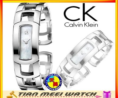 【天美鐘錶店家直營】【全新原廠CK】【下殺↘超低價有保固】Calvin Klein 淑女手環式 K3Y2S11G