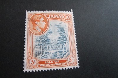 【雲品9】牙買加Jamaica 1950 Sc 128a FU 庫號#BF504 66188