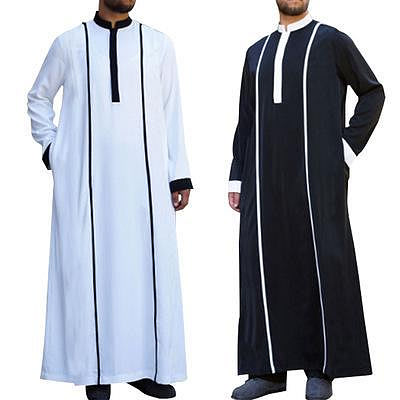 cosplay服裝 圣威達穆斯林服裝萬圣節長袖c服Kaftan伊斯蘭Jubba服裝長袍 SW008
