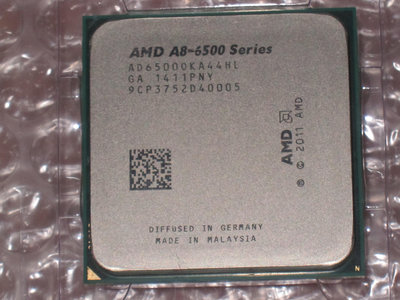 售:AMD A8-6500 3.5G  FM2  內顯Radeon HD 8570D 4核心CPU  (良品)