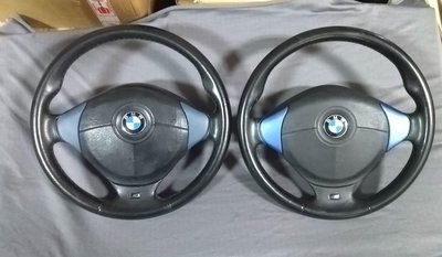 BMW M大盾方向盤，原皮無鬆脫  94/9月後的車款 可直上 E36 E34 E39