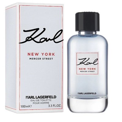 KARL LAGERFELD 卡爾 拉格斐 紐約蘇活 男性淡香水100ML Tester包裝 （中性香）