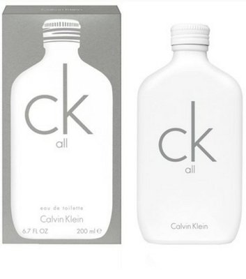 Calvin Klein CK All 中性淡香水200ml/1瓶-新品正貨