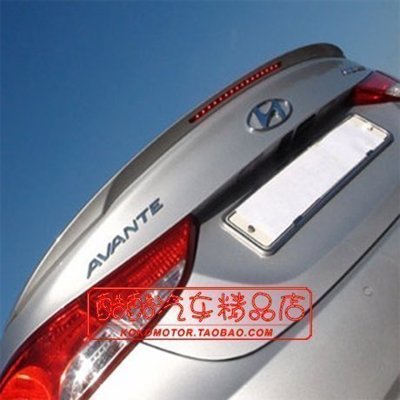 15-11Hyundai現代 Elantra 改裝LED尾翼O款 韓國進口汽車內飾改裝飾品 高品質