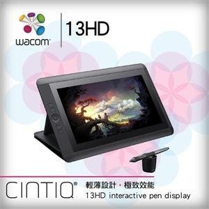 @電子街3C特賣會@Wacom Cintiq 13 HD DTK-1301/K0 專業液晶感壓繪圖板 DTK1301