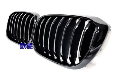 【歐德精品】BMW原廠G01 X3 M PERFORMANCE 高光黑水箱護罩 護罩 黑鼻頭X3 20I 30I M40