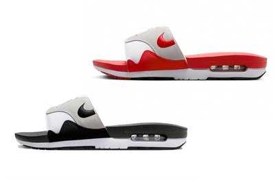 Nike Air Max 1 Slide 拖鞋DH0295-102、DH0295-103。太陽選物社