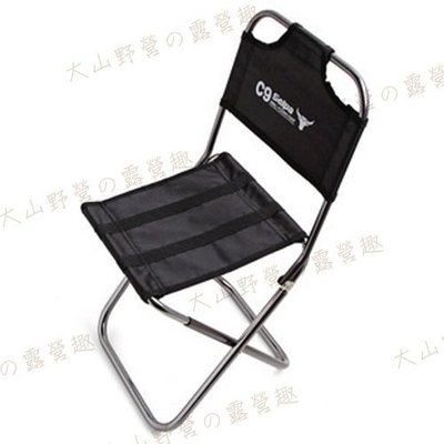 【露營趣】TNR-229 鋁合金靠背小椅 摺疊椅 折合椅 童軍椅 休閒椅 釣魚凳 小凳子