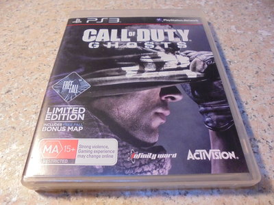PS3 決勝時刻-魅影 Call of Duty Ghost 英文版 直購價600元 桃園《蝦米小鋪》